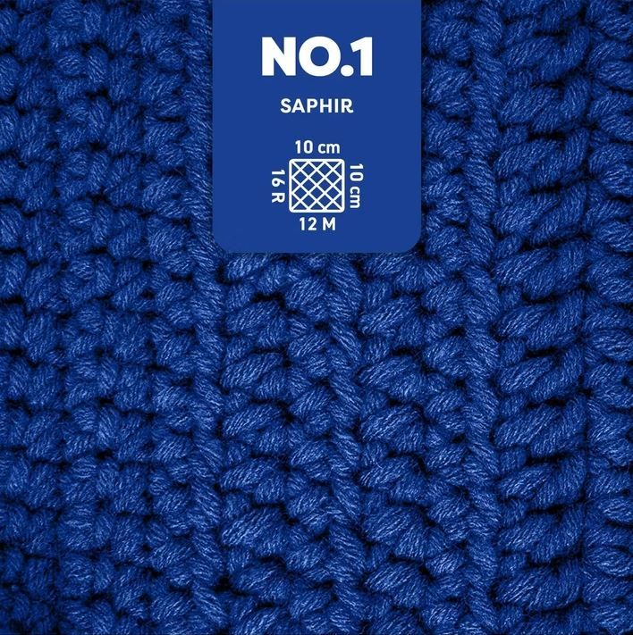 🧶 Myboshi Original No. 1 – 50 g - nr 159 - safirblå