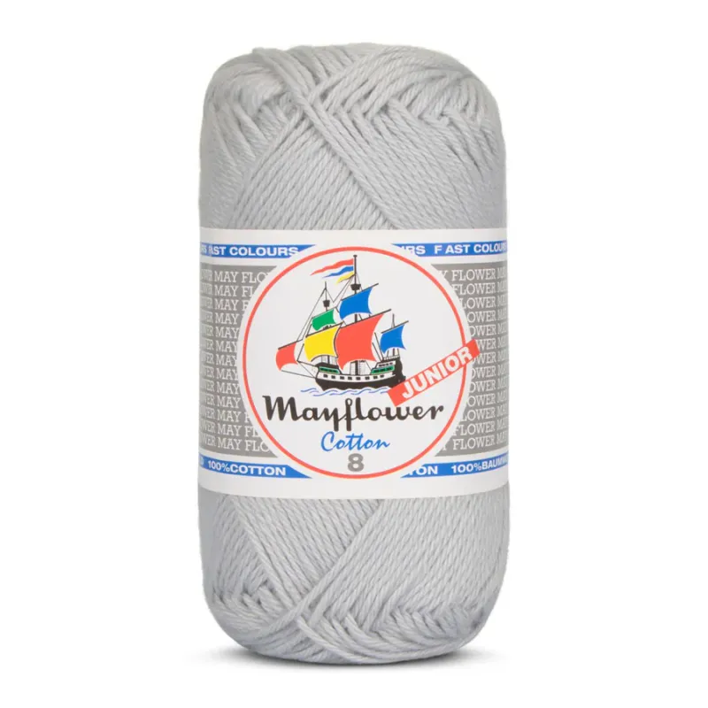 Mayflower Cotton Junior 8/4  - 1450 - Titaniumgrå
