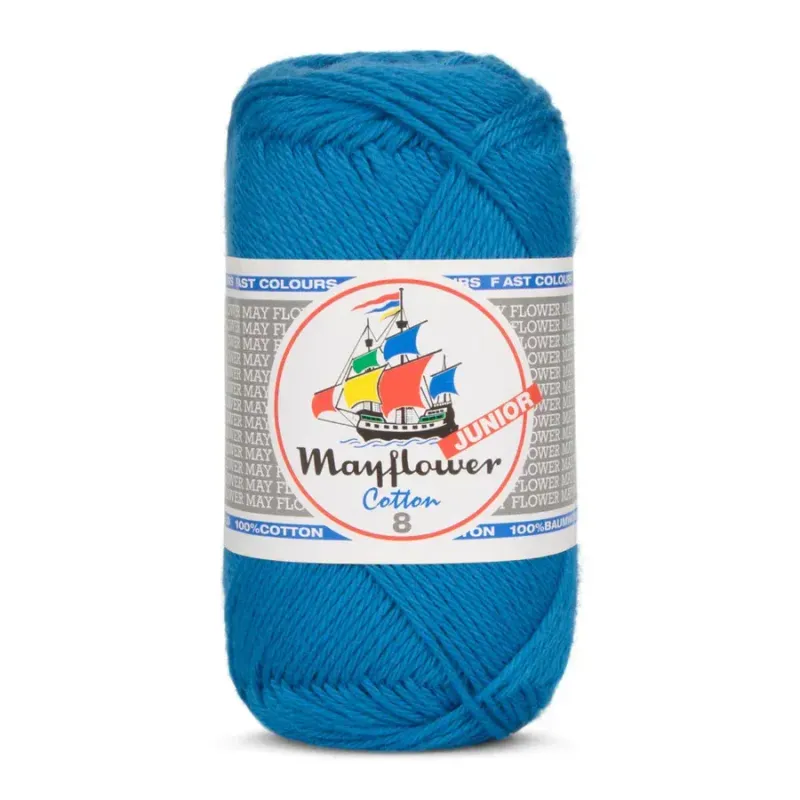 Mayflower Cotton Junior 8/4 - 1420 - blå