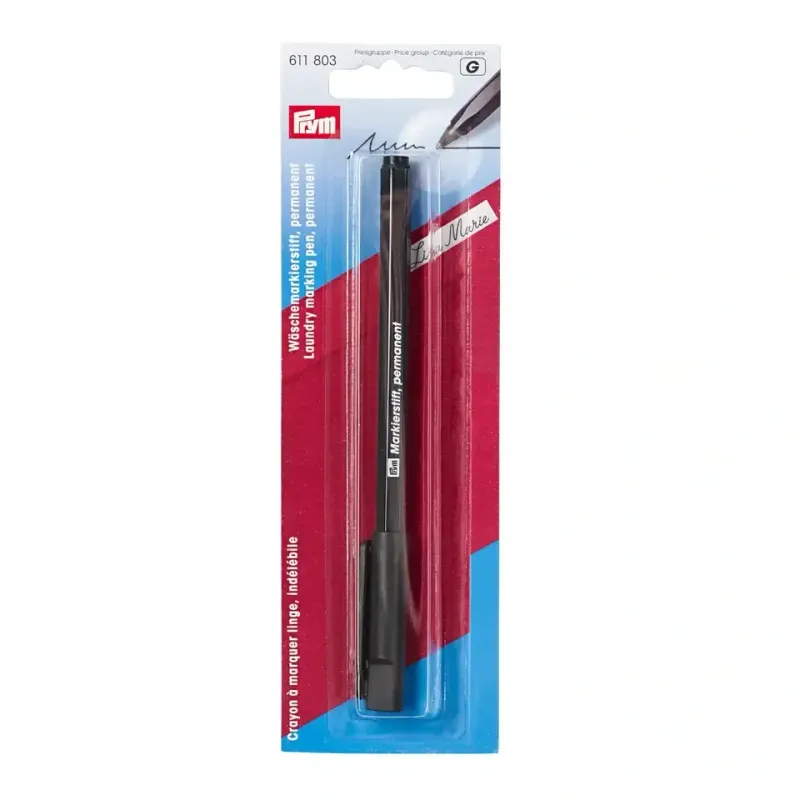 Prym permanent marker pen, black