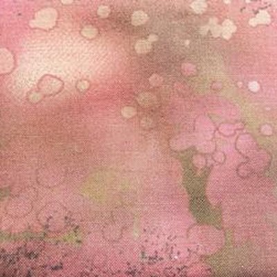 FQ - Rostrosa batik med stänk och fläckar