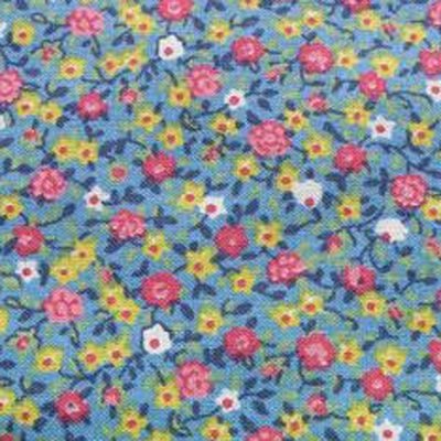 FQ - Små rosa, gula och vita blommor