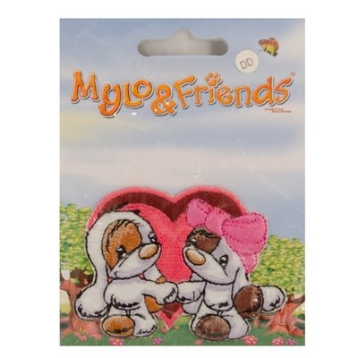 Fabric badge Mylo &amp; Friends