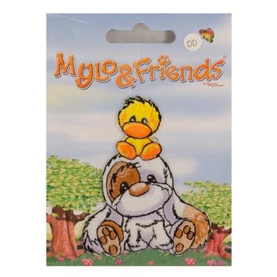 Fabric badge Mylo &amp; Friends