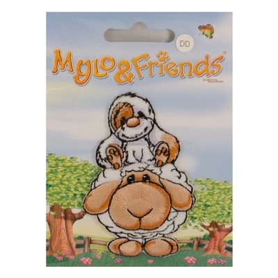 Fabric badge Mylo &amp; Friends