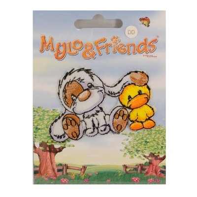 Fabric badge Mylo &amp; Friends