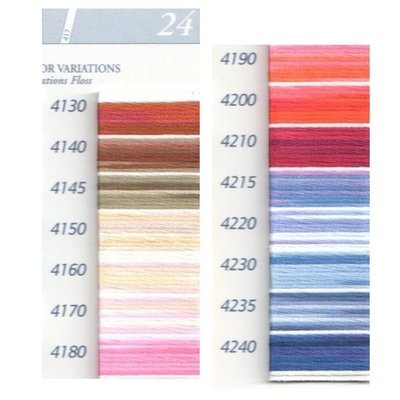 DMC Moulinégarn &quot;Multicolor&quot; nr 24