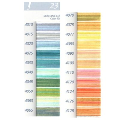 DMC Moulinégarn &quot;Multicolor&quot; nr 23