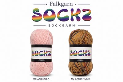🧦 Falkgarn Sockz Outlet – Slitstarkt sockgarn till fyndpris