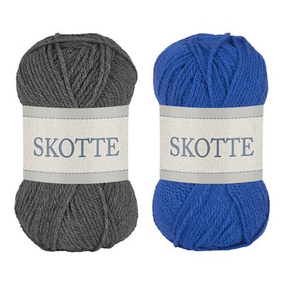 Falkgarn Skotte – colorful and durable acrylic yarn - Sale