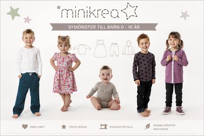🧵 Minikrea – Symönster för barn 0–10 år