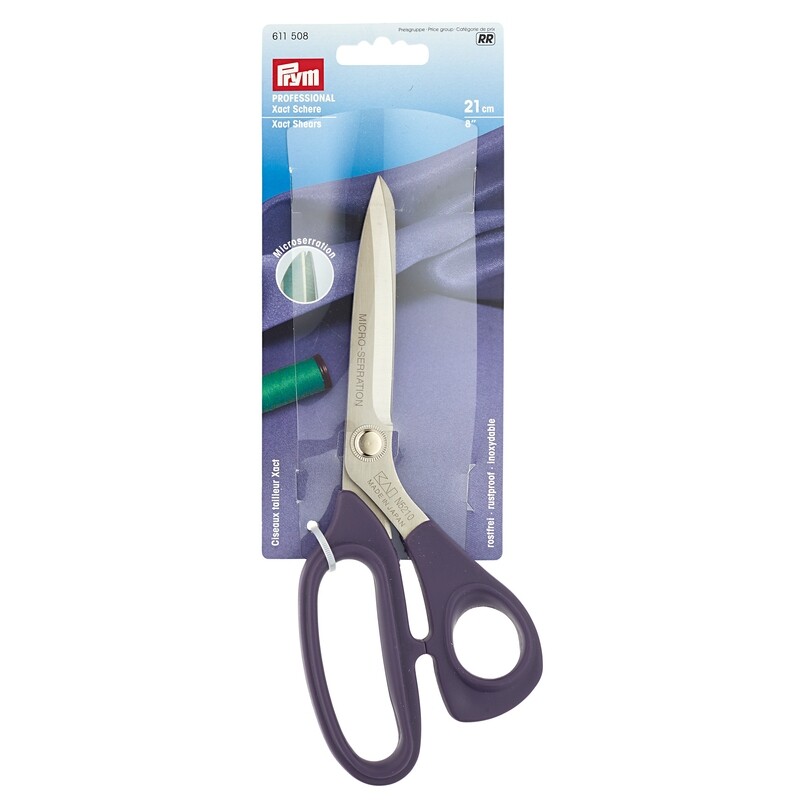 ✂️ Prym Professionell Skräddarsax Xact 21 cm – Micro Serration