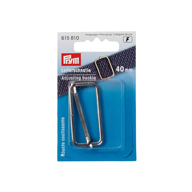 👜 Prym Justerspänne Silver – 40 mm – 615810
