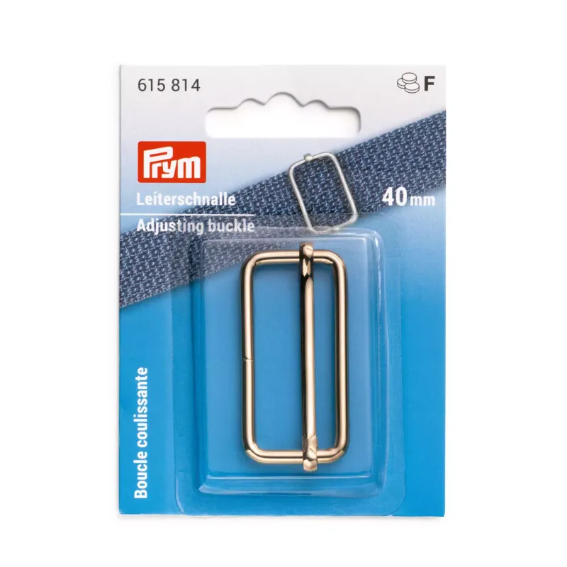 👜 Prym Justerspänne Guld 40 mm