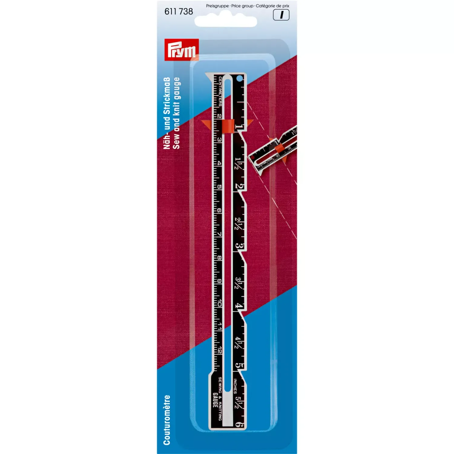 📏 Prym Sömnadsmått cm &amp; inch