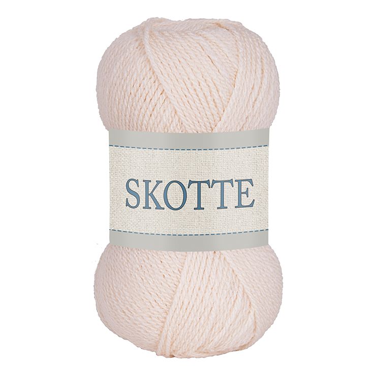 Falkgarn Skotte 010 Ecru – Akrylgarn 50 g | Outlet