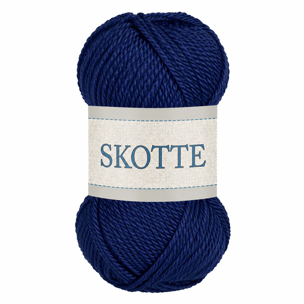 Falkgarn Skotte 574 Marin – Marinblått akrylgarn 50 g | Outlet