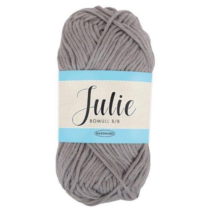 Falkgarn Julie 8/8, 50 gr - 12 Blyertsgrå Falkgarn Julie 8/8, 50 gr - 12 Blyertsgrå