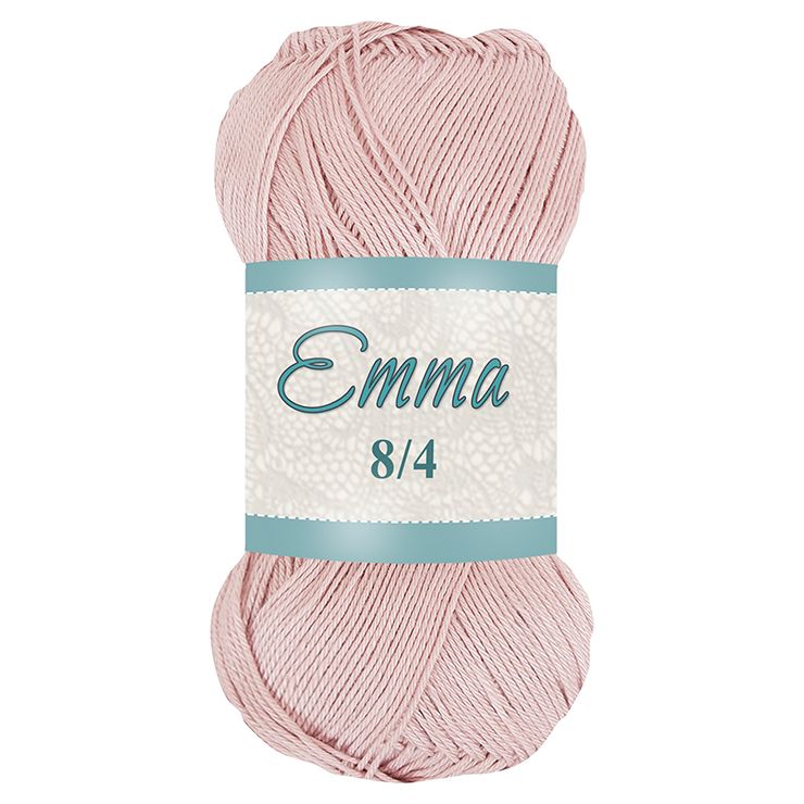 Falkgarn Emma 8/4 merc., 100 gr - 978 Puderrosa