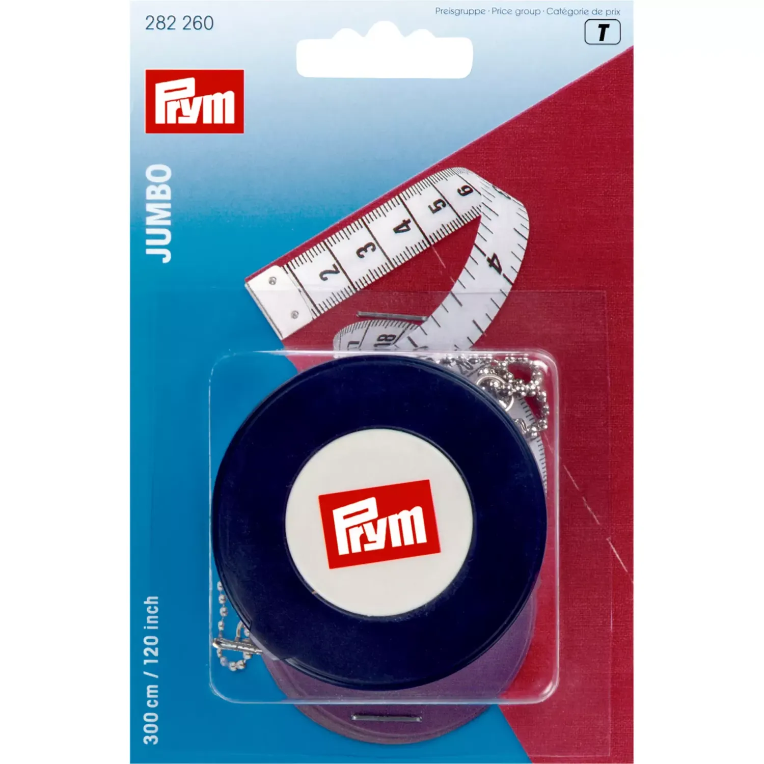 📏 Prym Rullmåttband Jumbo 300 cm / 120 inch