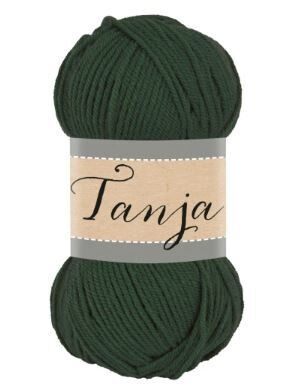 Falkgarn Tanja, 100 gr - 812 Mossgrön Falkgarn Tanja, 100 gr - 812 Mossgrön