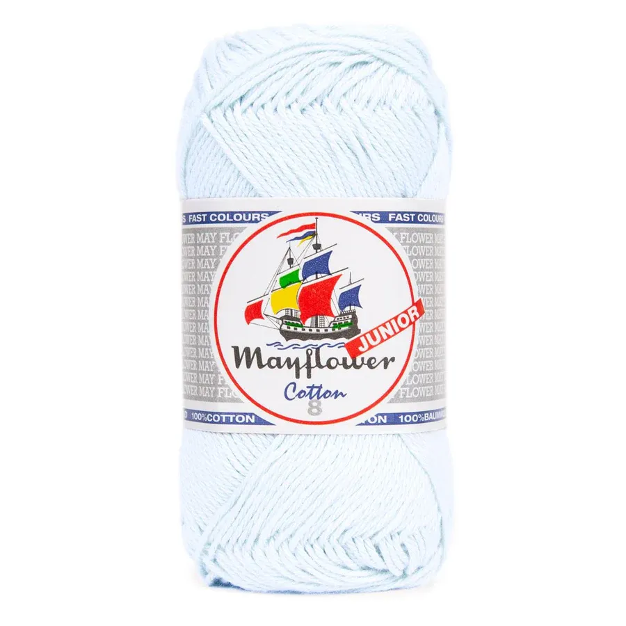 Mayflower Cotton Junior 8/4 - 1479 ljusblå