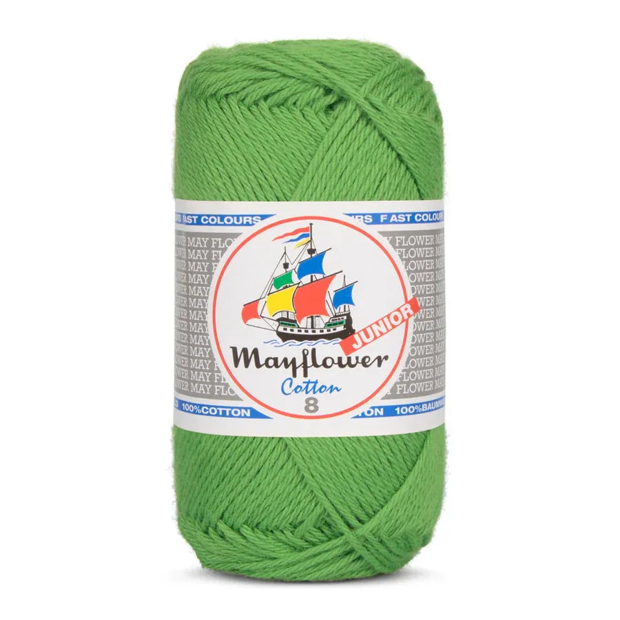 Mayflower Cotton Junior 8/4 - 1476 - gräsgrön