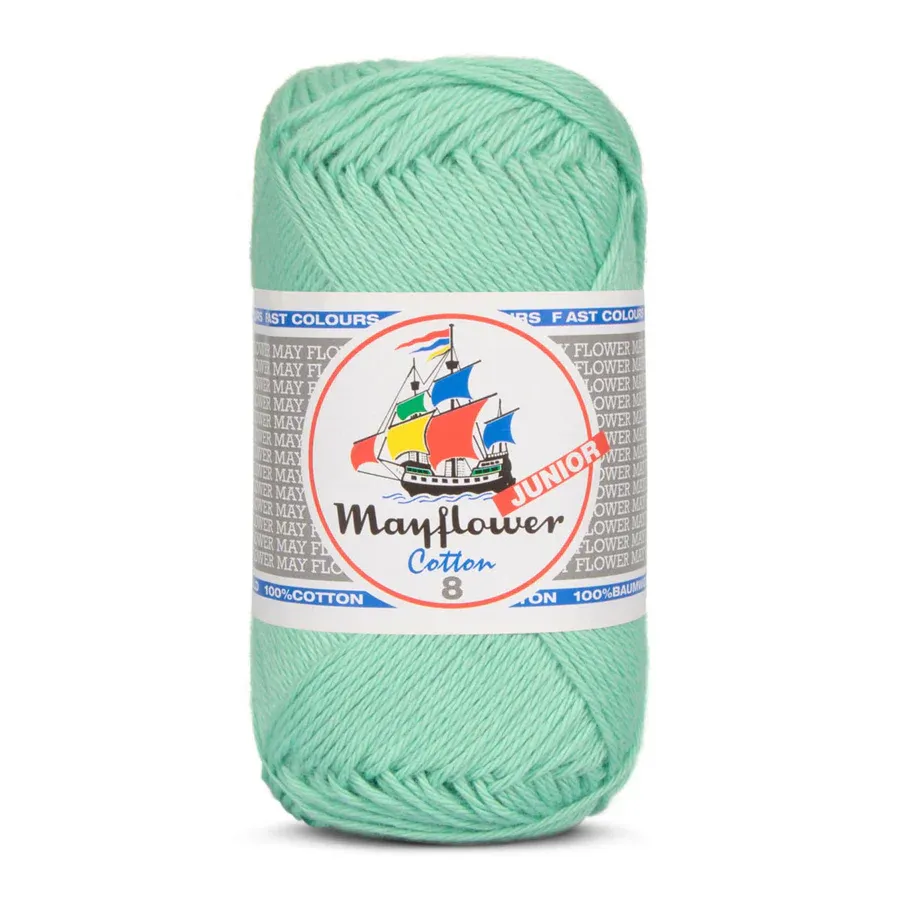 Mayflower Cotton Junior 8/4 - 1492 - mintgrön