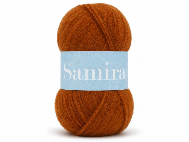 Falkgarn Samira, 100 gr - 204 Rost Falkgarn Samira, 100 gr - 204 Rost