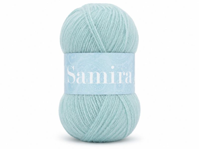 Falkgarn Samira, 100 gr - 203 MintblÄ Falkgarn Samira, 100 gr - 203 MintblÄ
