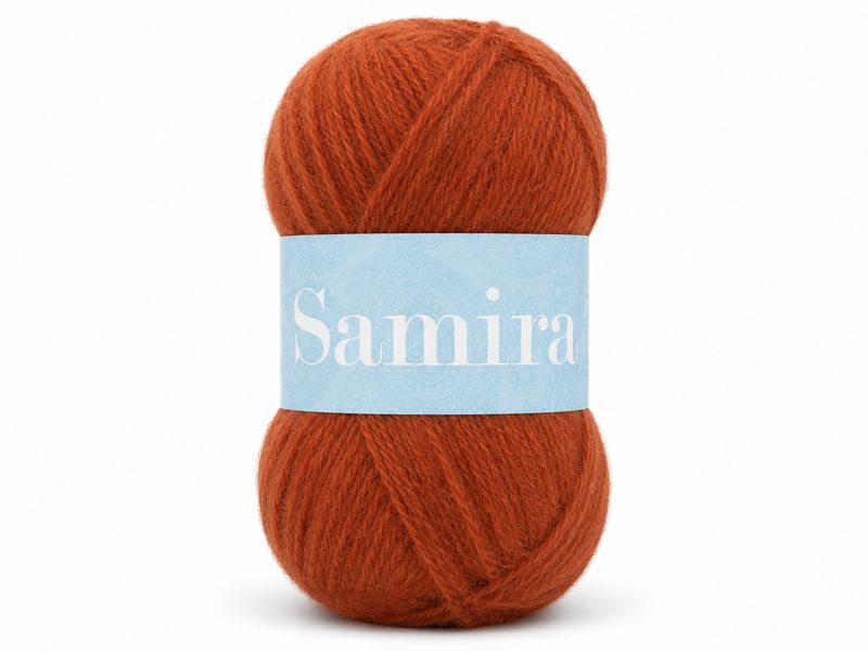 Falkgarn Samira, 100 gr - 205 Terrakotta Falkgarn Samira, 100 gr - 205 Terrakotta