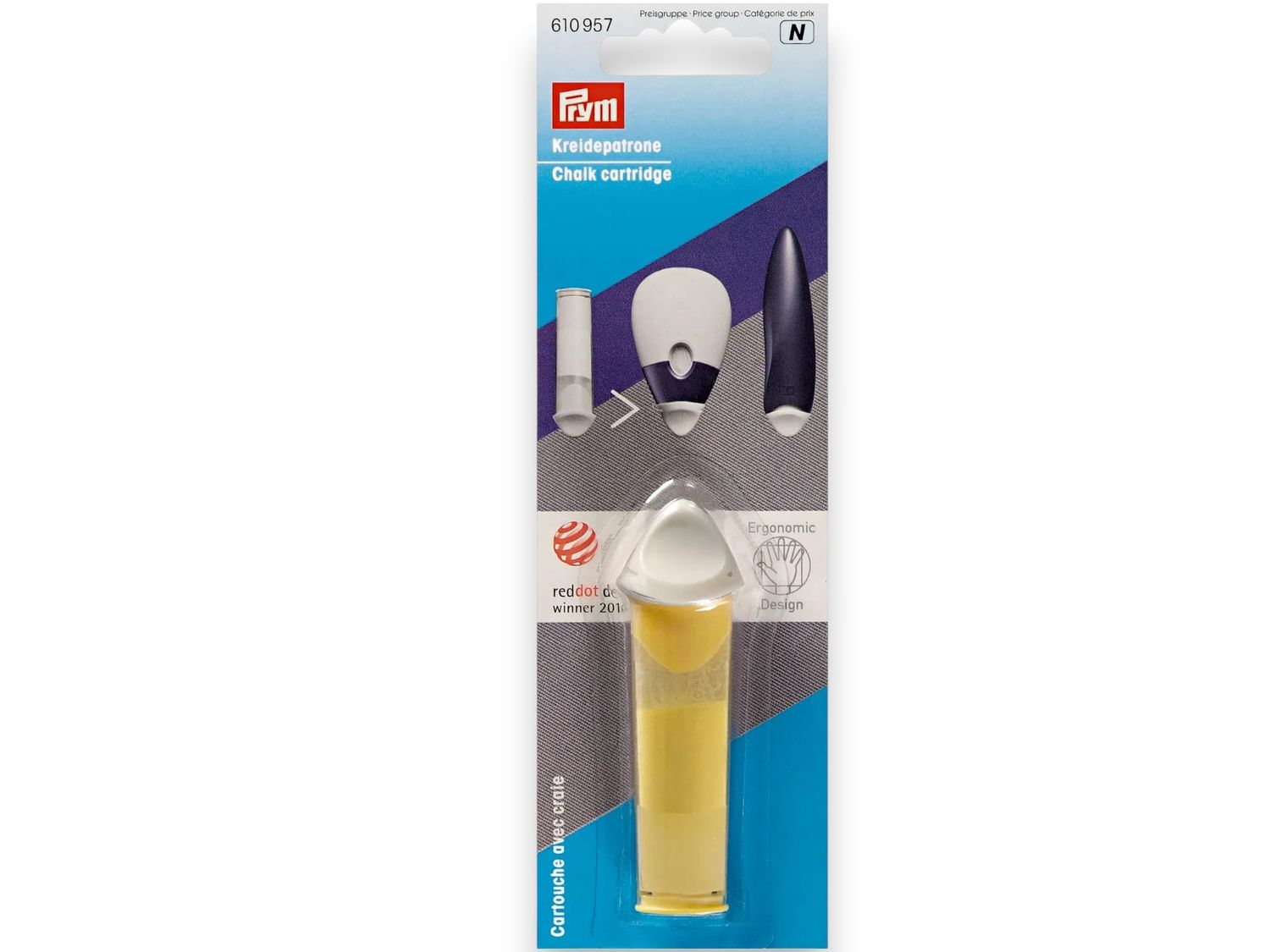 ✏️ Prym Ergonomics Kritpatron gul