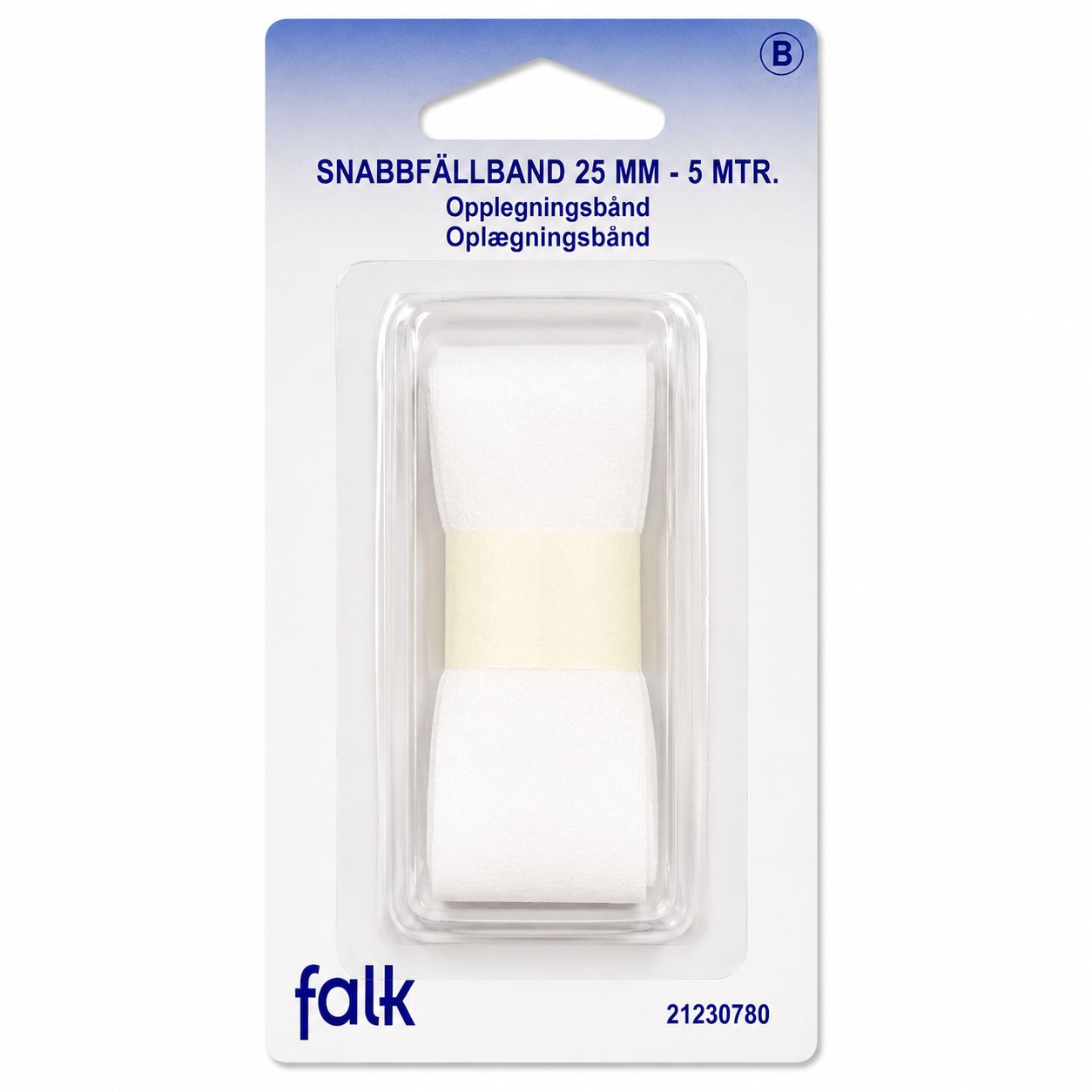 Falk Quick hem tape 25 mm - 5 m
