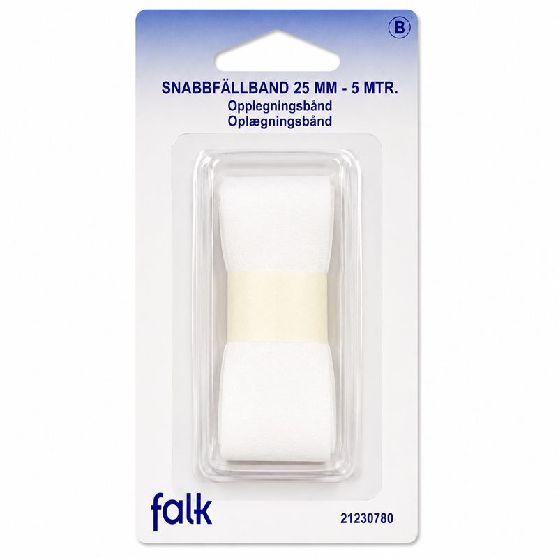 Falk Quick hem tape 25 mm - 5 m