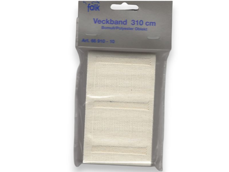 🪟 Falk Veckband 310 cm oblekt – för snygga gardinveck