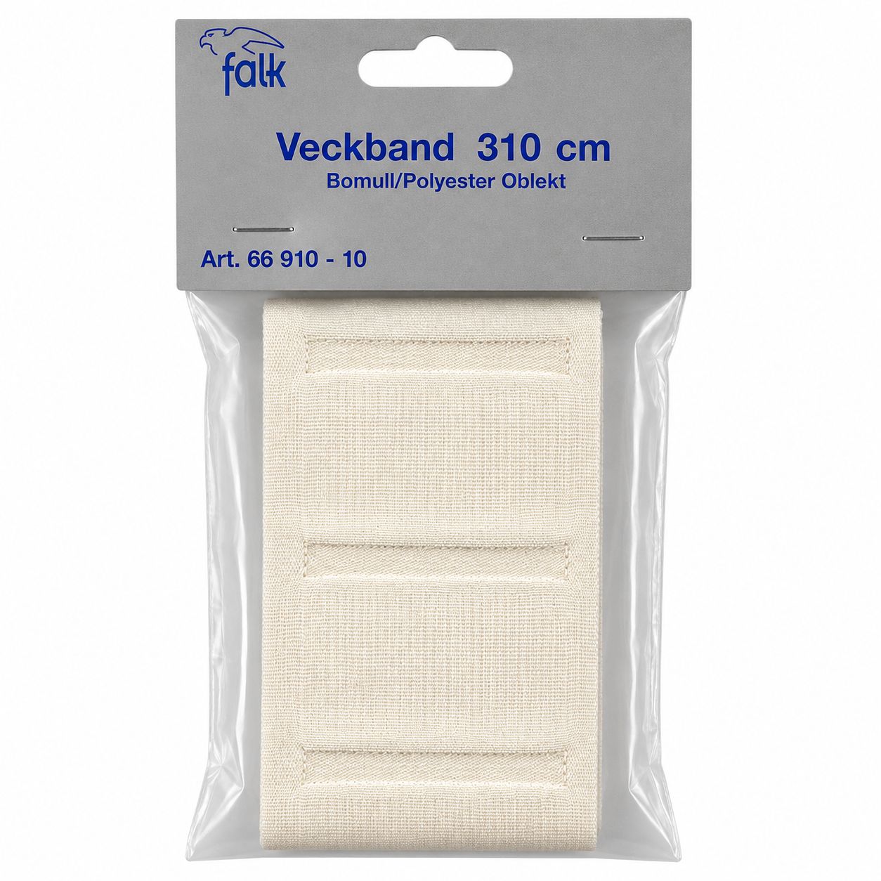 🪟 Falk Veckband 310 cm oblekt – för snygga gardinveck