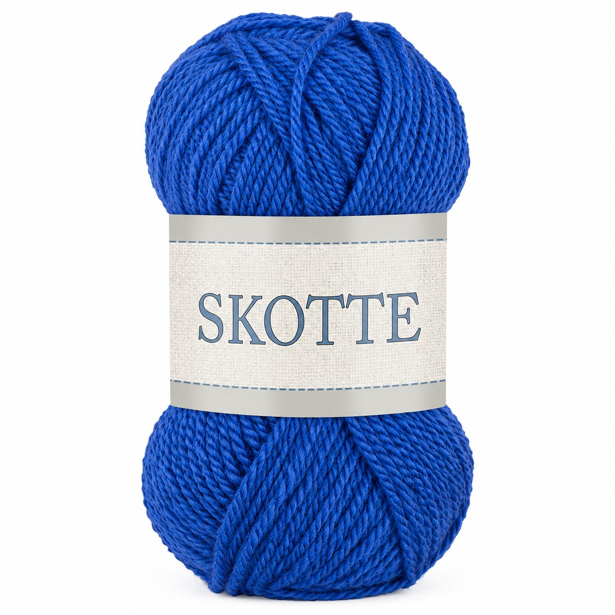 Falkgarn Skotte 868 Blå – Klarblått akrylgarn 50 g | Outlet