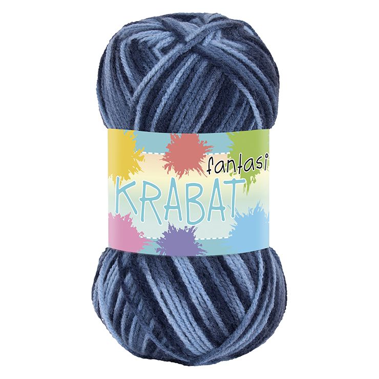 Falkgarn Krabat Fantasi, 50 gr - 177 Jeans Falkgarn Krabat Fantasi, 50 gr - 177 Jeans