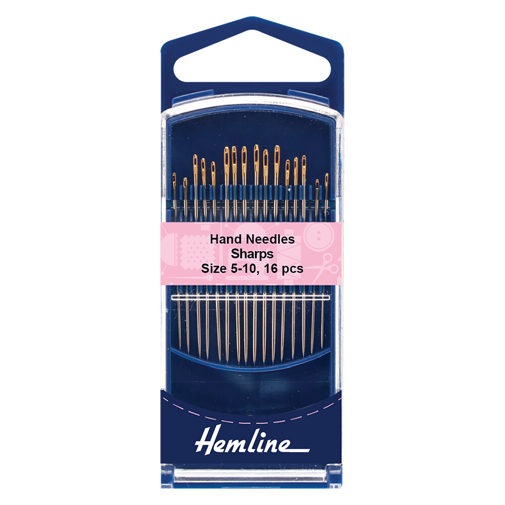 🧵 Hemline synålar Goldline 5–10 – 16 st
