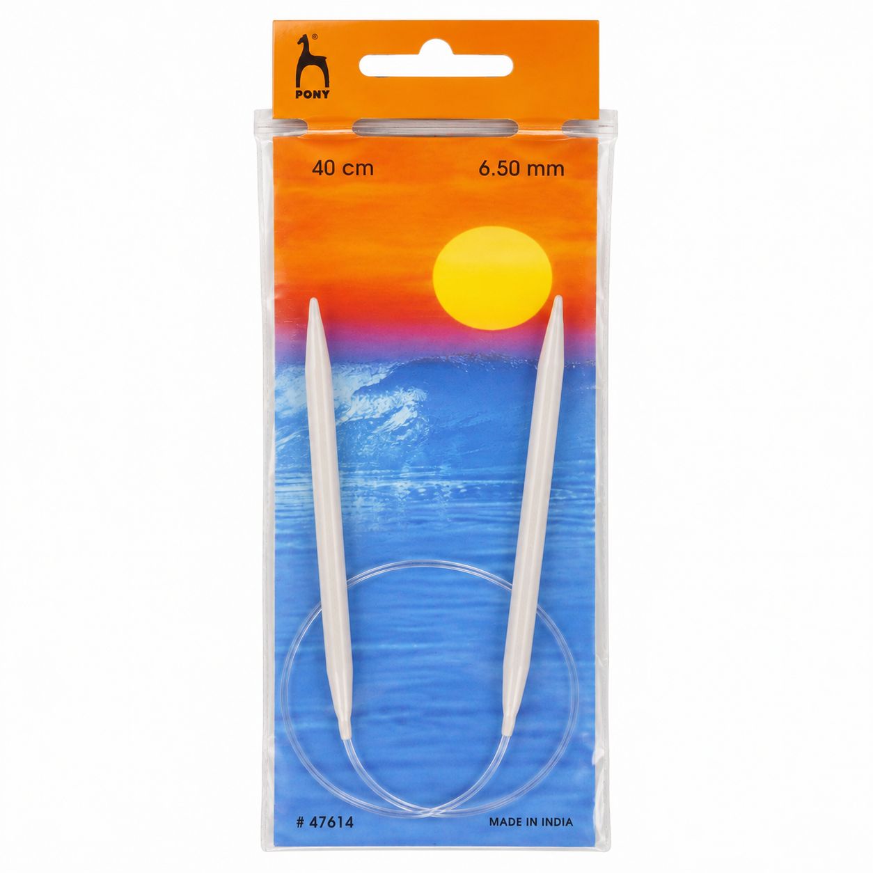 🧶 Pony Classic Rundsticka 40 cm – 6,5 mm