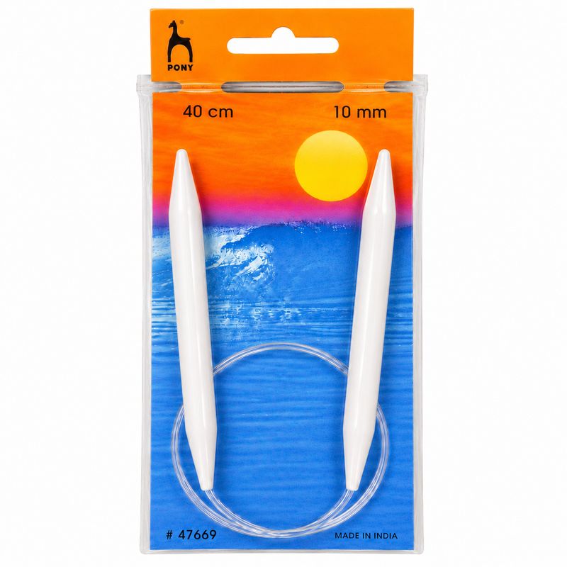 🧶 Pony Classic Rundsticka 40 cm – 10 mm