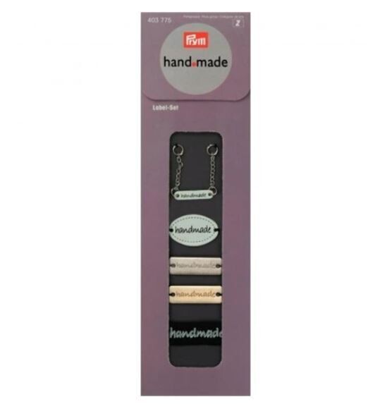🏷️ Prym Handmade etiketter – 5 st (Outlet) 🏷️ Prym Handmade etiketter – 5 st (Outlet)