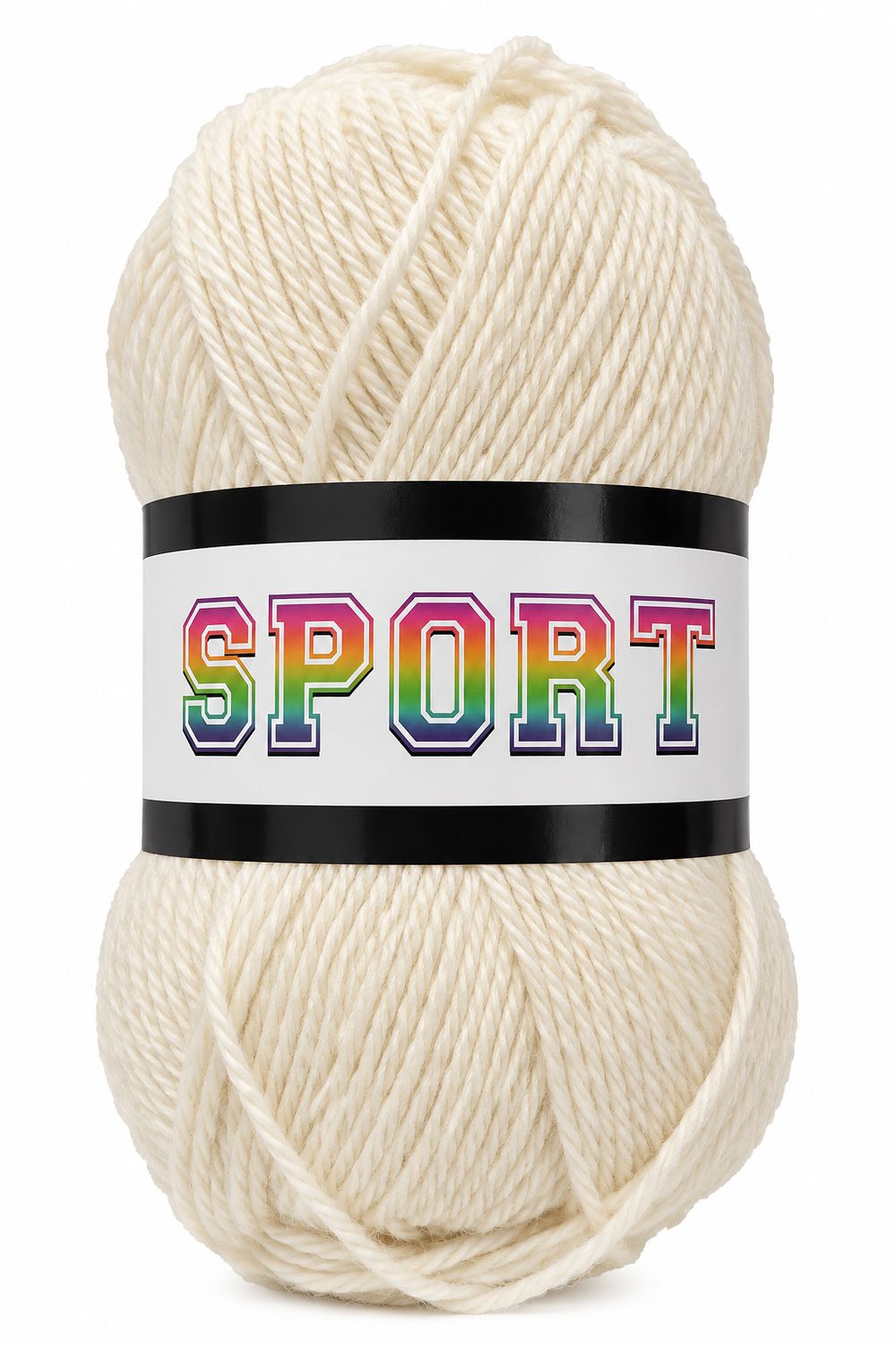 🧶 Falkgarn Sport 100 g – 1015 Ecru