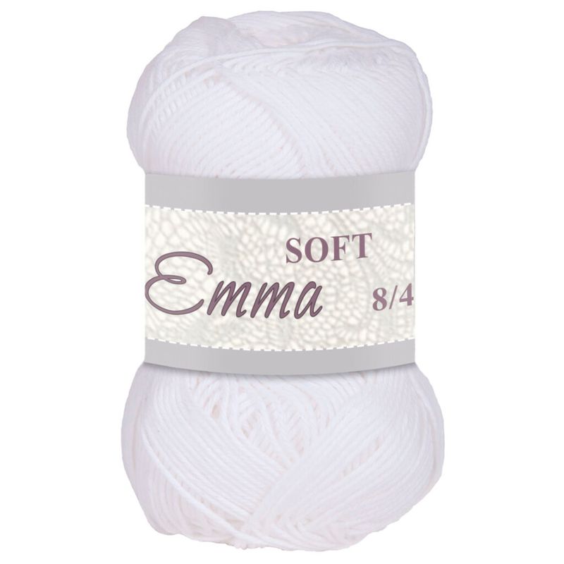 Falkgarn Emma Soft 8/4, 50 gr - 011 Falkgarn Emma Soft 8/4, 50 gr - 011