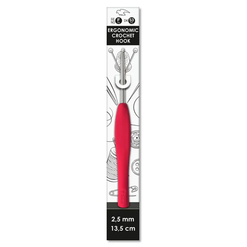 Falk crochet hook ergonomic - 2.5 mm