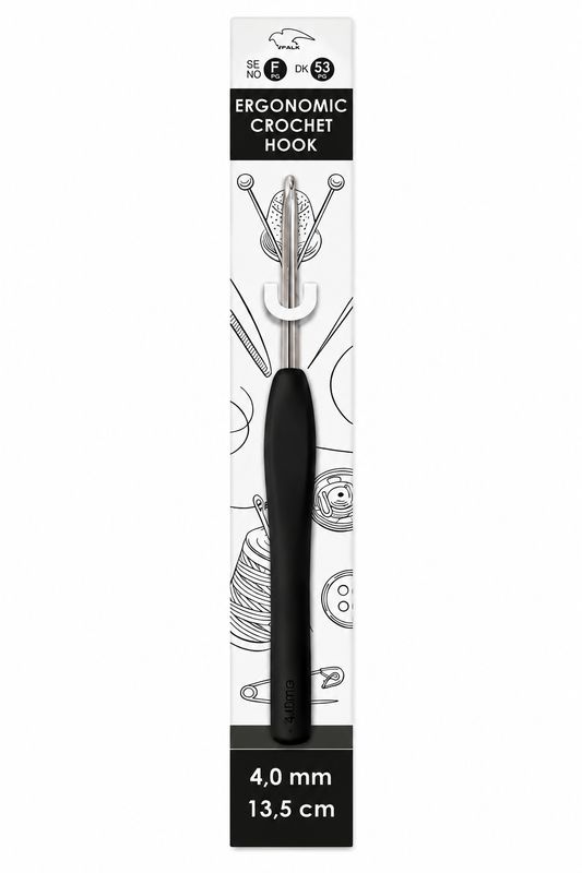Falk crochet hook ergonomic - 4.0 mm