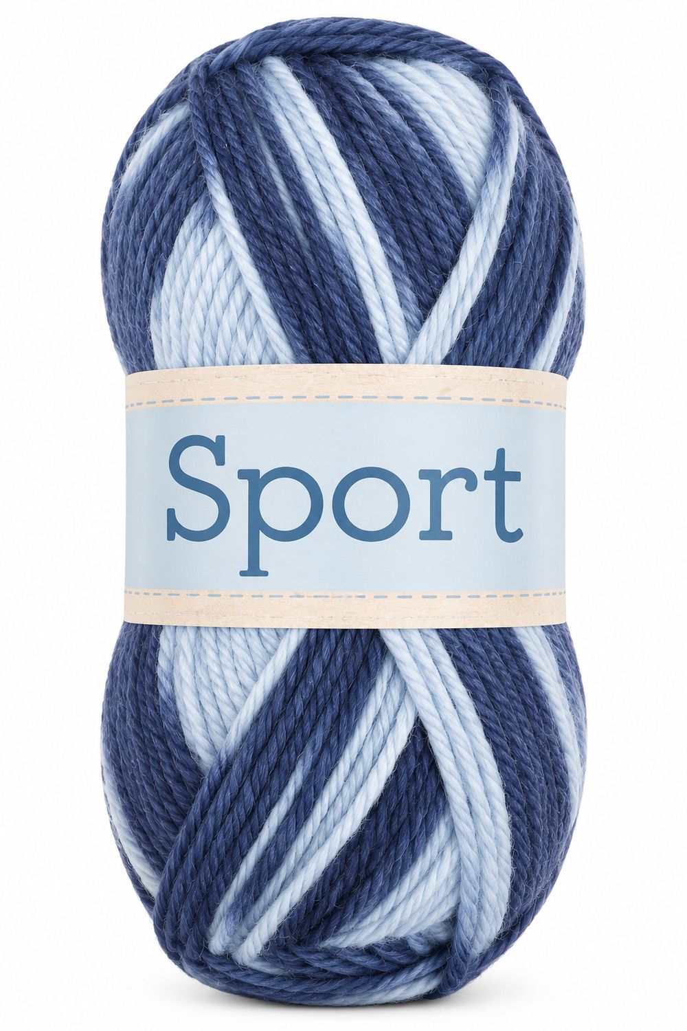 🧶 Falkgarn Sport 100 g – 177 Jeans