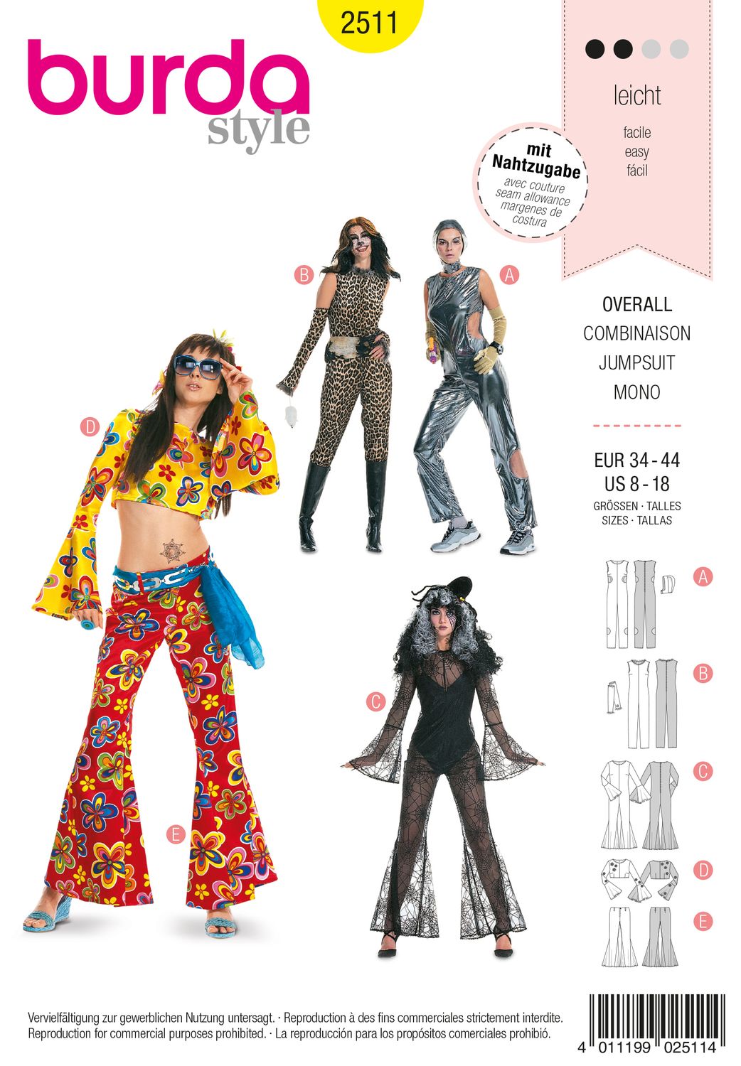Burda 2511 - Jumpsuit
