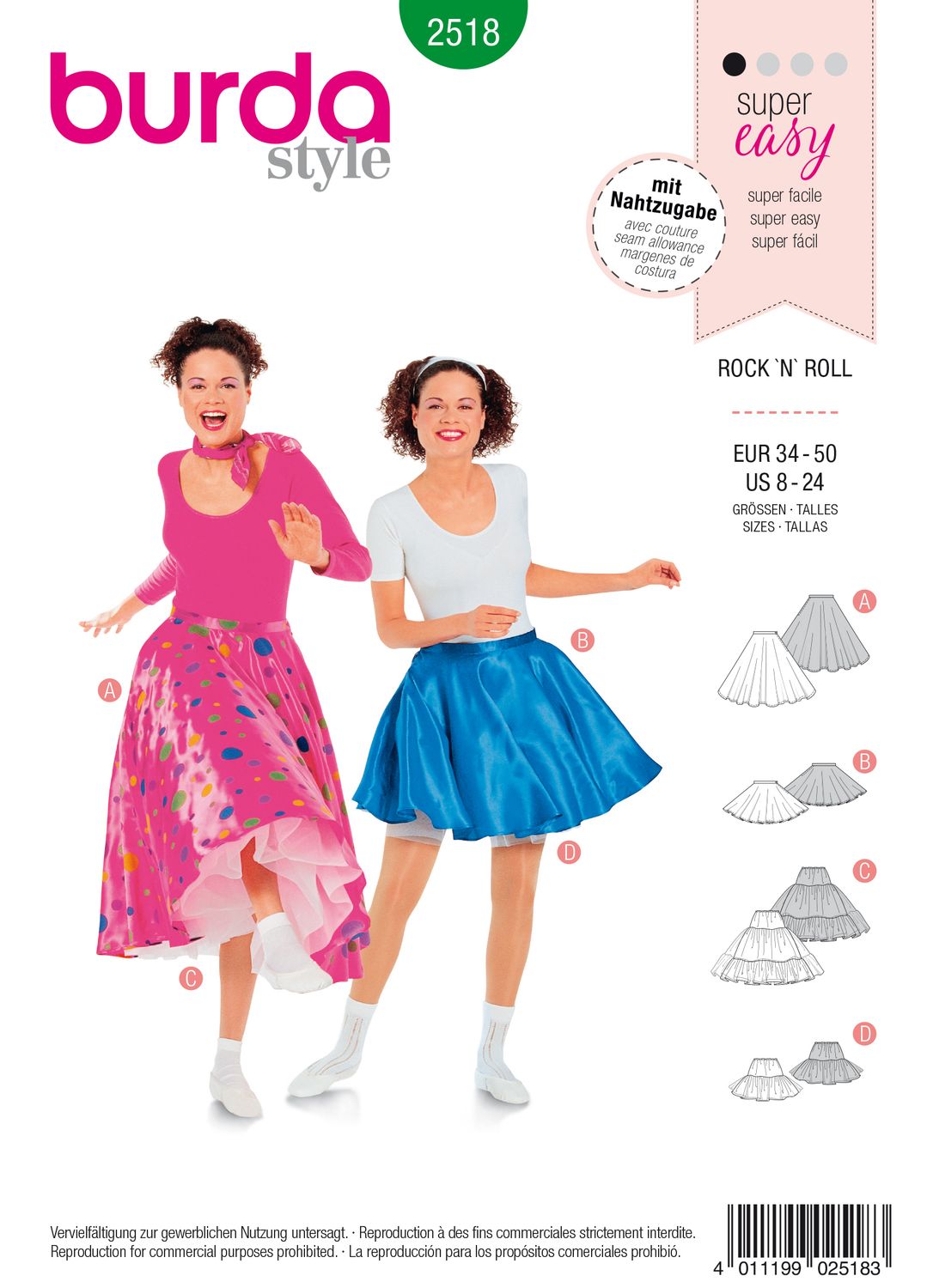 Burda 2518 - Rock´n Roll