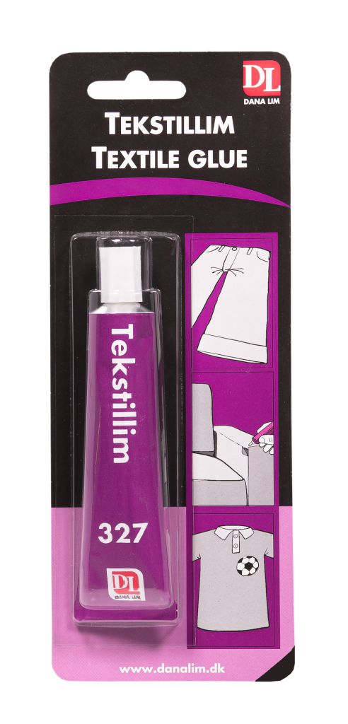 🧵 Dana Lim Textillim 327 – 40 ml | Transparent lim för läder, skinn &amp; textil